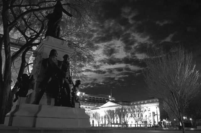 Treasury Department at blue hour · 04